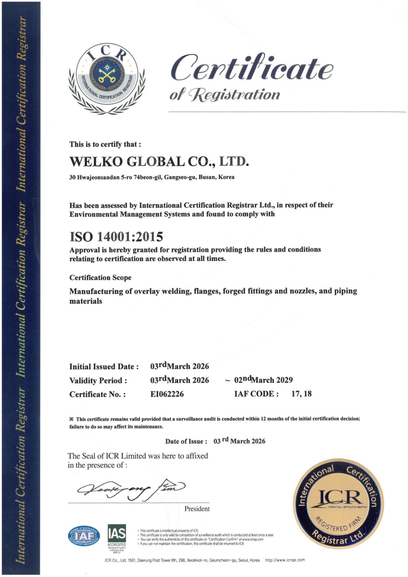 ISO 14001:2015
